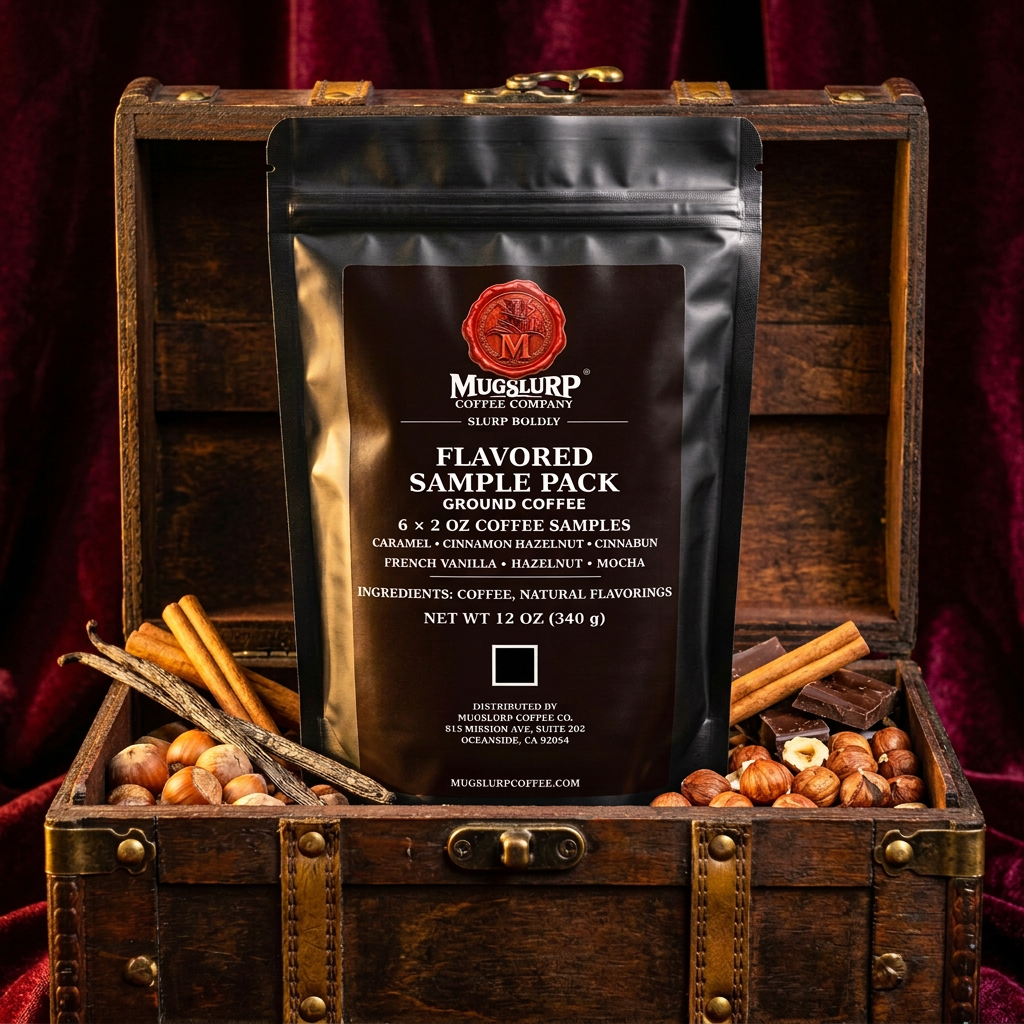 Mugslurp Flavored Coffees Sample Pack coffee sample pack