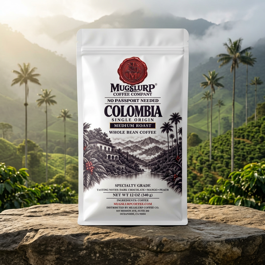 Mugslurp Colombia coffee package