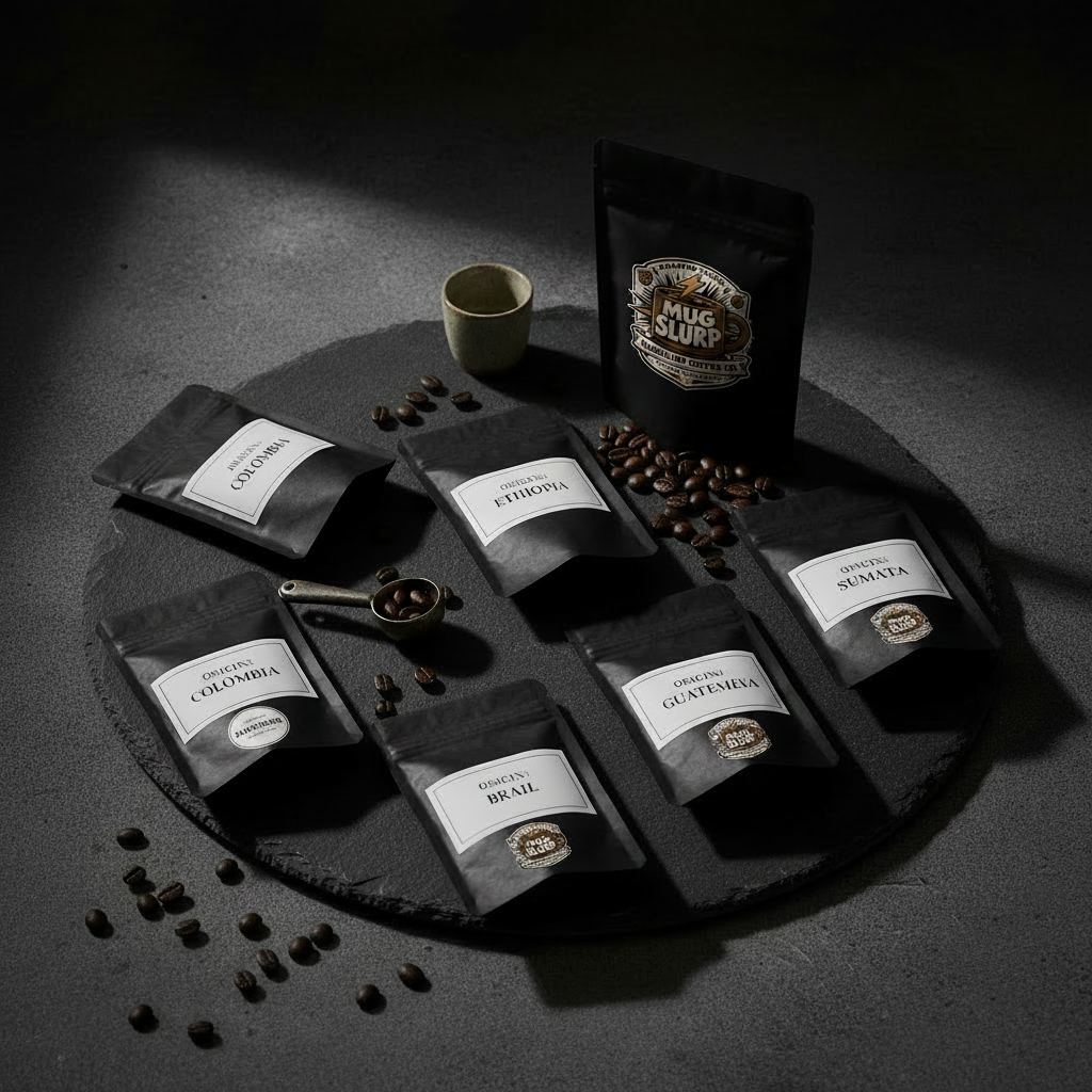 Single Origin Sample Pack - 6 Bags with Logo