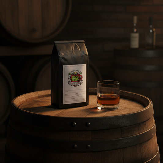 Whiskey Barrel Aged Product Shot